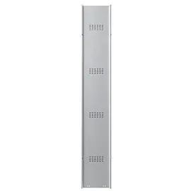Phoenix Spind Locker 30 x 50 x 183 cm Grau/Rot