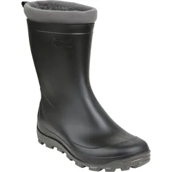 Gummistiefel GLENARM Kinder gefüttert SCHWARZ 25/26