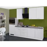 Flex-Well Classic Küchenzeile Lucca 280 cm E-Geräte weiß