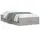 vidaXL Bettgestell 75 x 190 cm Grau