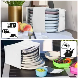 Dune Design DuneDesign 2er Set Tellerhalter und Tassenhalter Grau