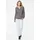 GOLDNER Elegantes Blusenshirt mit V-Ausschnitt grau 46