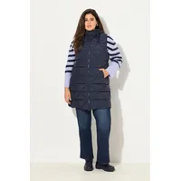 Ulla Popken Damen große Größen Übergrößen Plus Size Long-Steppweste,