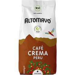 Altomayo Cafe Crema 100% Arabica ganze Bohne bio 1kg
