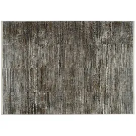 Musterring Design-Teppich Colorado 160 x 230 cm Mischgewebe Beige gestreift