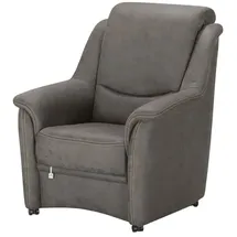 Sofa.de Funktionssessel Mikrofaser 82 x 105 x 91 cm Grau