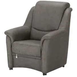 Sofa.de Funktionssessel Mikrofaser 82 x 105 x 91 cm Grau