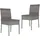 vidaXL Gartenstuhl 47 x 94 x 44 cm grau 2 St.