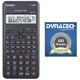 DynaTech Casio FX-82 MS 2nd Tischrechner Garantie auf 60 Monate - kompatibler wissenschaftlicher Schulrechner Nicht programmierbar elektronisches Display Batterie 240 Funktionen für Gymnasium