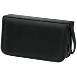 Hama 33833 CD-Wallet Nylon 120 schwarz