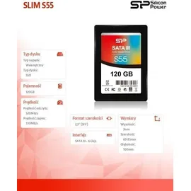 Silicon Power SP120GBSS3S55S25 120 GB 2,5"