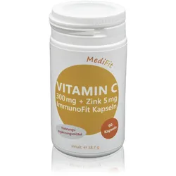 Apofit Vitamin C 300mg + Zink 5mg ImmunoFit Kapseln (60 St.)