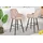 Riess-Ambiente Barhocker Milano 1 St  mit Lehne  Champagner/Schwarz