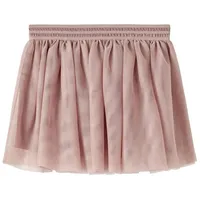 NAME IT Mädchen Nmfnutulle Skirt Noos Tüllrock, Woodrose, 122