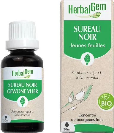 Herbalgem Schwarzer Holunder Konzentriertes Muttermazerat Bio 30ml