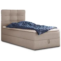 Sofnet Boxspringbett Best Mini mit Bettkasten und Matratzentopper -
