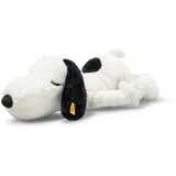 Steiff 024719 - Snoopy liegend 43 cm, Plüsch-Hund aus der Comicserie Peanuts