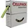 Schrumpfschlauch-Abrollbox SB/9-3/grün-gelb/10m