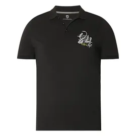 Jan Vanderstorm Poloshirt MAUNOR schwarz- 76/78