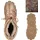 VAN HILL Damen Winter Boots Bequeme Profil-Sohle Schuhe 217516 Rose Gold, 39 - 39