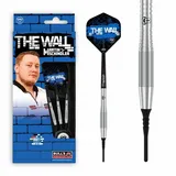 BULL'S Unisex – Erwachsene Martin Schindler Dart, Silber, 18g