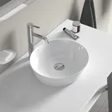 Duravit Cape Cod 40x36cm, o. HL, ÜL, Hahnlochbank, Weiß