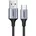 USB C Quick Charge 3 3A grau 2m