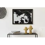 Kayoom Skulptur KAYOOM "Skulptur Phantom 225", gold, B:15cm, Aluminium, Dekofiguren, Handgefertigte Face-Skulptur aus Aluminium