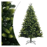 vidaXL Künstlicher Weihnachtsbaum Klappbar mit Ständer 180 cm