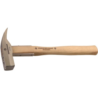 Peddinghaus 5122030750 Latthammer 'Classic' 750g mit Hickorystiel - Magnetischer Nagelhalter