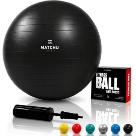 Matchu Sports - - Ø Yogaball Schwarz