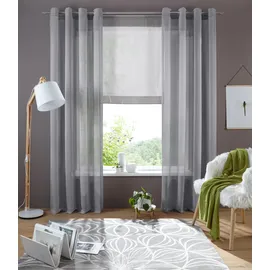 OTTO home Bändchenrollo Xana 80 x 120 cm grau