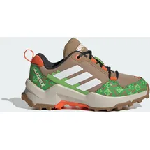 adidas Minecraft Terrex Ax4r Wanderschuhe - Cardboard / Ftwr White / Semi Impact Orange - EU 39 1/3