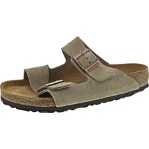 Birkenstock Arizona Weichbettung Veloursleder taupe 43
