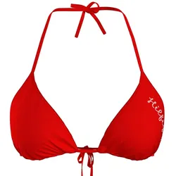 Tommy Hilfiger Triangle RP Bikini Top Damen Fireworks - Rot / XS