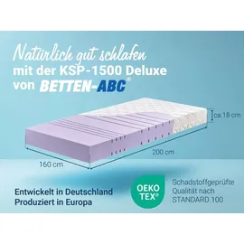 Betten-ABC KSP-1500 Deluxe 160 x 200 cm H2