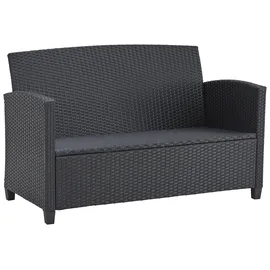 Konifera St. Tropez Loungeset schwarz