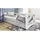 raumhirsch furniture Kinderbett 80 x 160 cm Holzwerkstoff weiß