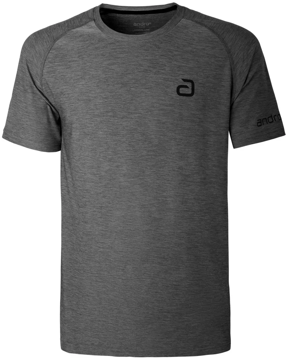 andro Shirt Melange Alpha grau 3XL - 3XL