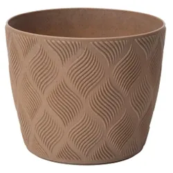 Übertopf Grow Eco Wood 17 Naturfarben Ø ca. 16,7cm
