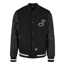 Starter Black Label Collegejacke schwarz S