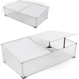 Mojawo Frühbeet Alu 120X80X30/40CM-MMC4362