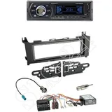 Caliber DAB+ USB BT Radio+Blende+CAN-Bus für Mercedes GLK-Klass X204 10/08-06/12
