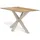 Actona Heaven 80 x 75,5 x 135 cm grau/beige/schwarz