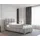 Homesy Polsterbett Bliss, Ein Luxusbett in jeder Größe 120x200cm 100x200 cm 90x200cm grau 100 cm