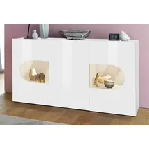 Home Affaire Sideboard 150 x 81 x 40 cm Weiß