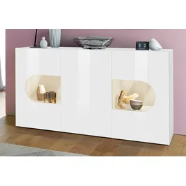 Home Affaire Sideboard 150 x 81 x 40 cm Weiß