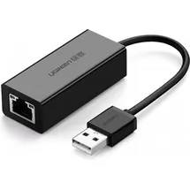 UGREEN externe Netzwerkkarte RJ45 - USB 2.0 100 Mbps Ethernet schwarz CR110 20254)