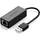UGREEN externe Netzwerkkarte RJ45 - USB 2.0 100 Mbps Ethernet schwarz CR110 20254)