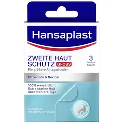 Hansaplast ZWEITE HAUT SCHUTZ GROSS 3 St Pflaster